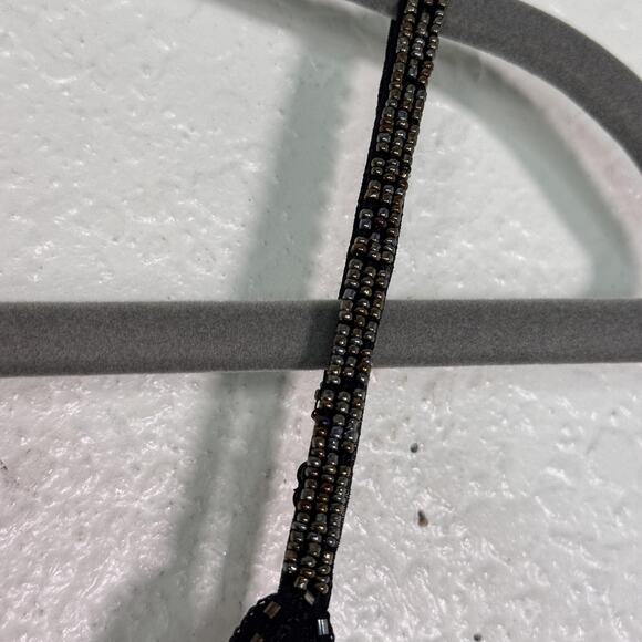 Vintage Sue Wong Nocturne Dress Womens 4 Beaded Silk Whimsigoth Fairy Y2K NEW - Picture 14 of 16